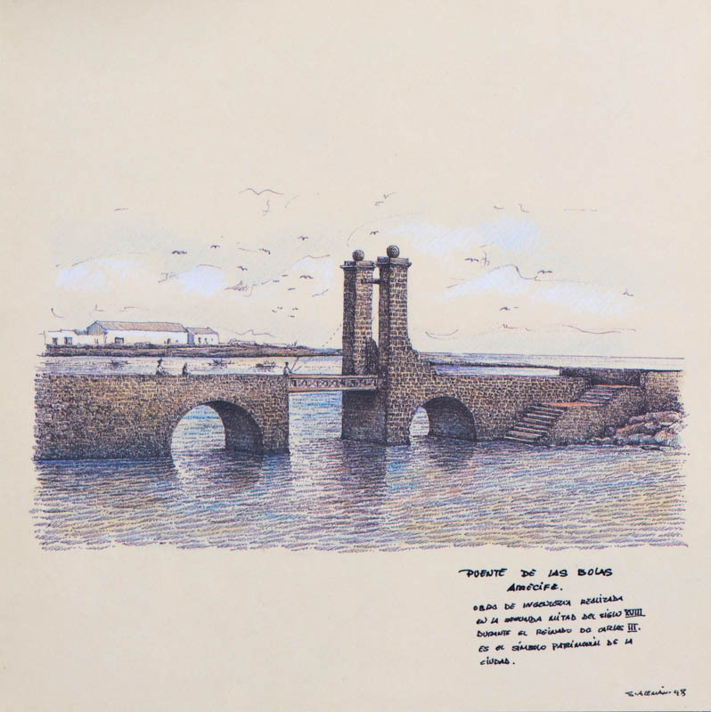 Puente de las Bolas (Arrecife). Tesoros de la isla