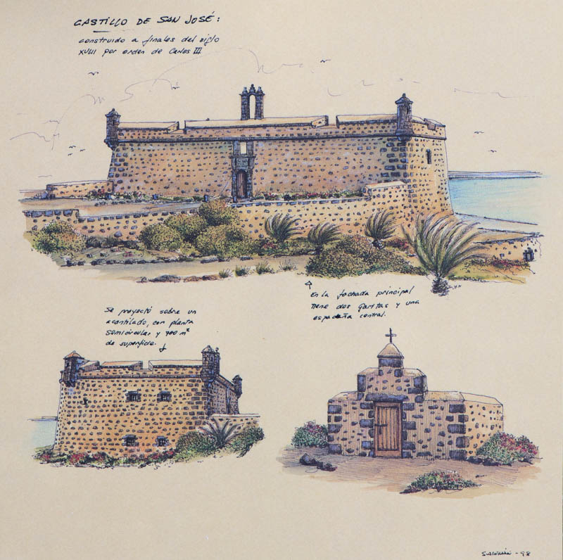 Castillo de San José (Arrecife). Tesoros de la isla