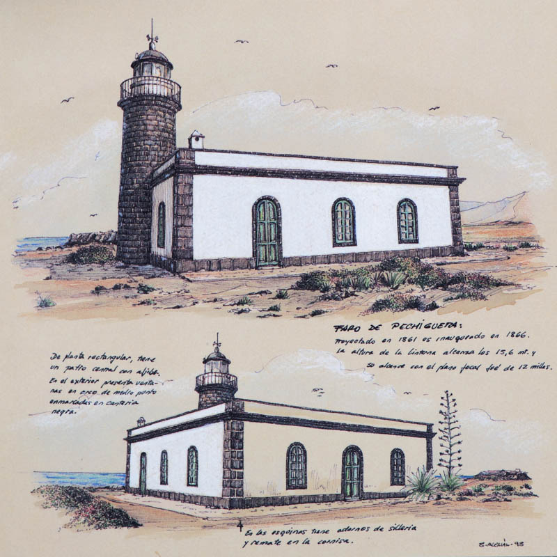 Faro de Pechiguera (Yaiza). Tesoros de la isla