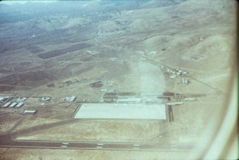 Vista aérea del aeropuerto de Lanzarote