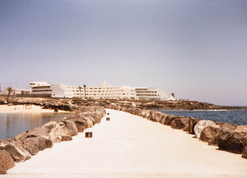 Avenida marítima de Playa Blanca II