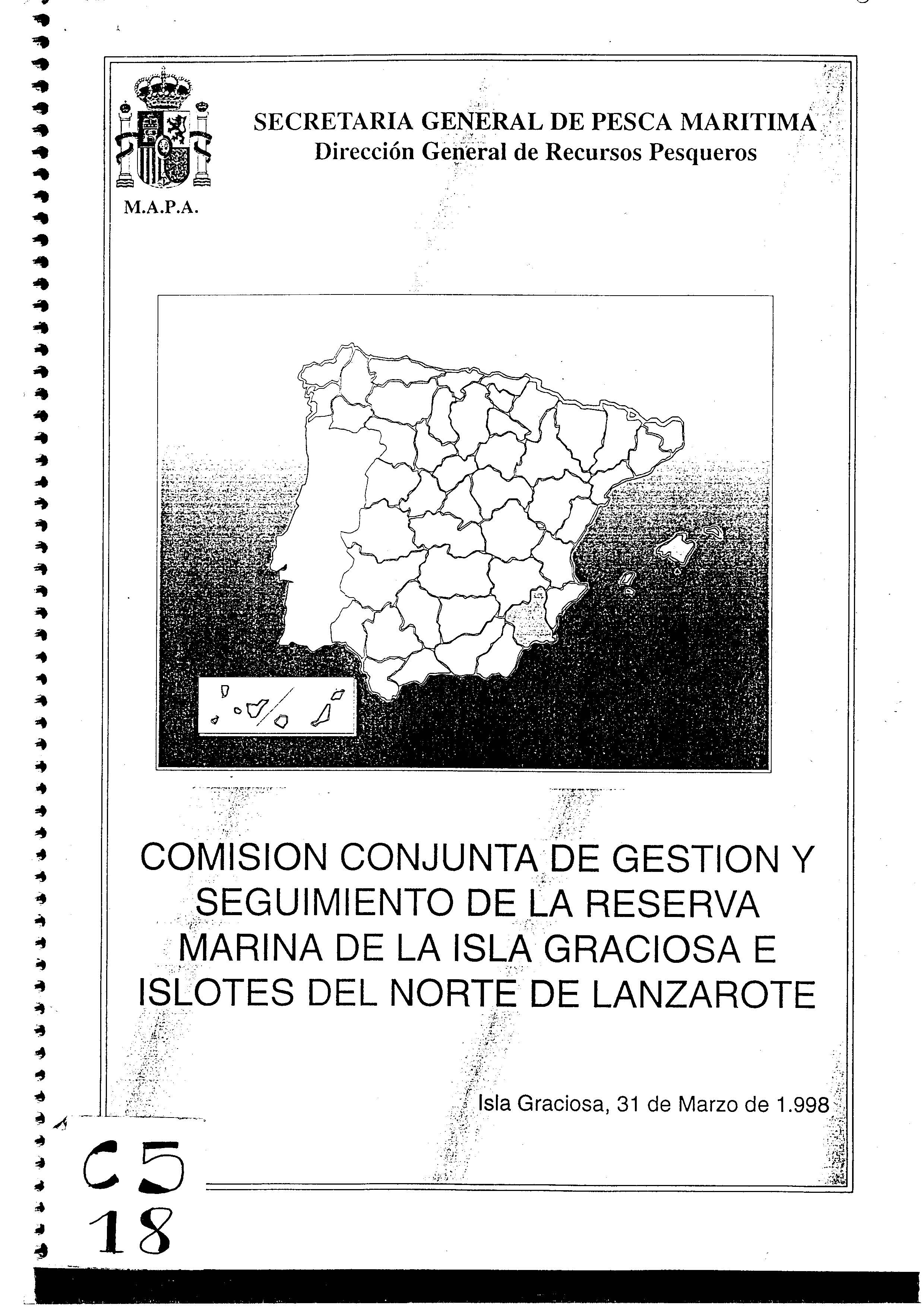 Comisión conjunta de gestión y seguimiento de la Reserva Marina de La Graciosa e islotes del norte de Lanzarote