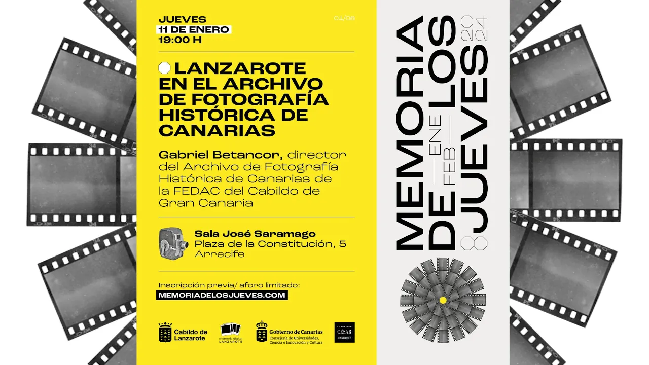 Lanzarote en el archivo de fotografía histórica de Canarias | Memoria de los jueves.