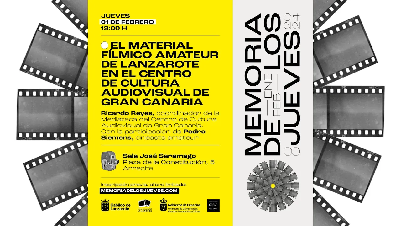 El material fílmico amateur de Lanzarote en el CCA Gran Canaria | Memoria de los jueves.
