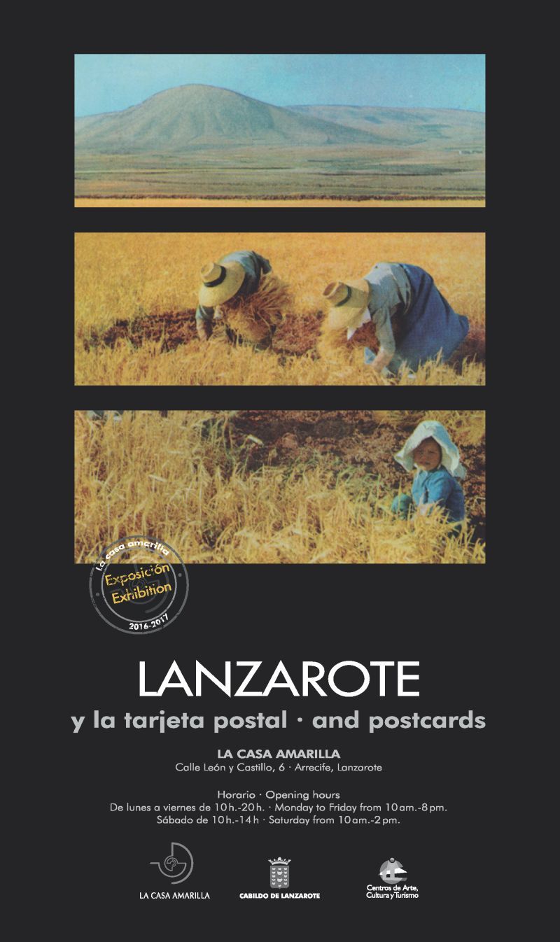Dosier de la exposición Lanzarote y la tarjeta postal