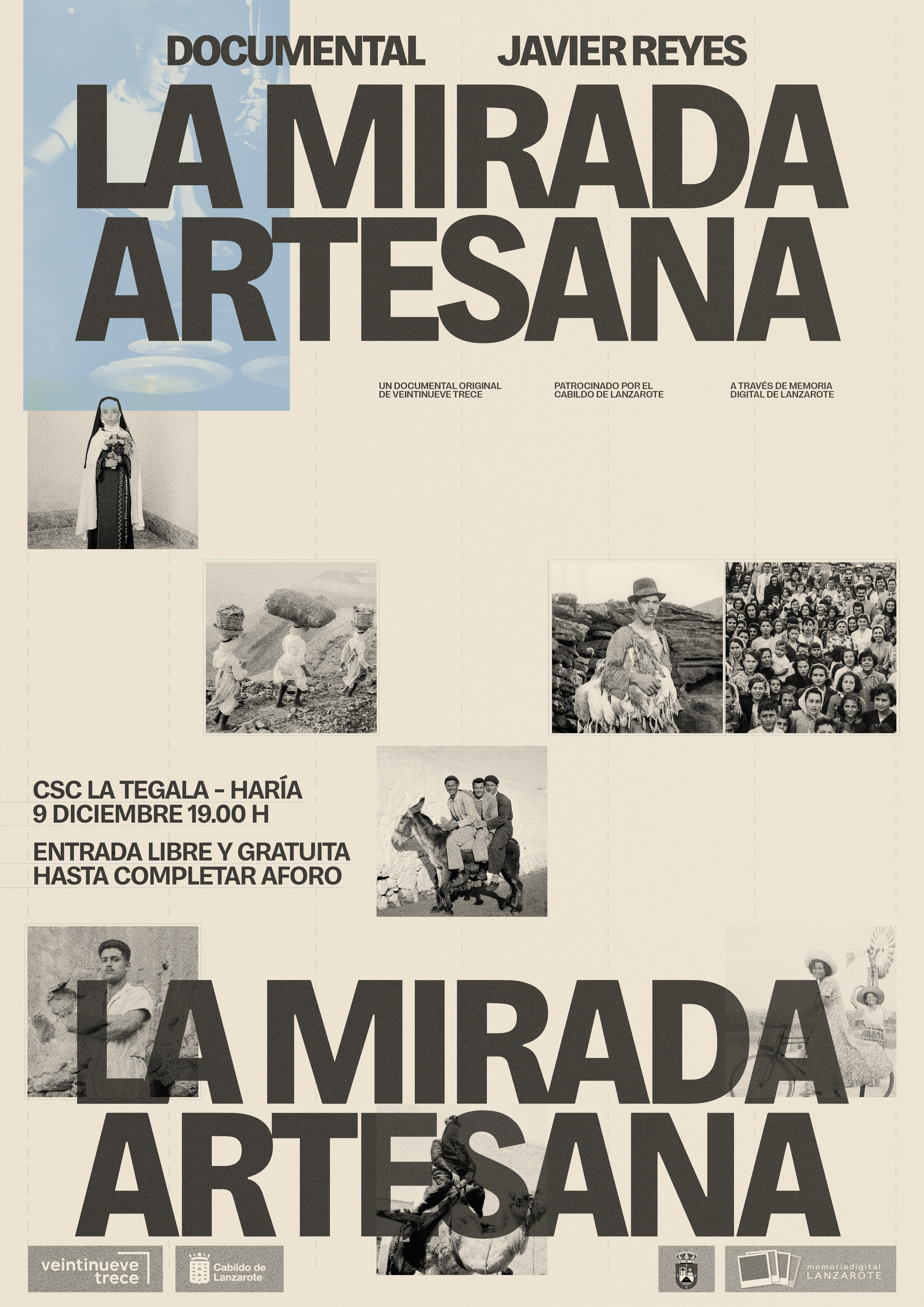 El Cabildo de Lanzarote presenta el documental “Javier Reyes: la mirada artesana”, un homenaje al veterano fotógrafo hariano